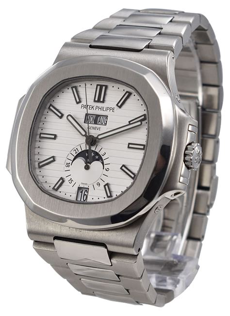 patek philippe nautilus annual calendar ref 5726 1a-010|patek philippe annual calendar chronograph.